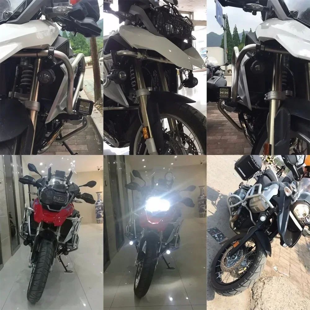 Conjunto auxiliar de farol de neblina de LED para motocicleta R1200GS 40W é adequado para BMW R1200GS F750GS F850GS F 1250 GS 850 GS 750 GS GS LC A
