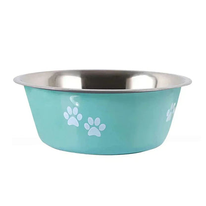 Tigelas Fofas para Cães Médios e Grandes Tigelas de Alimentação Tigelas de Água Aço Inoxidável Tigela Pequena para Ração de Cães Comedouros Elevados para Animais de Estimação