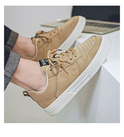 Cheap Green Man Urban Sneakers Big Size 47 48 Platform Men’s Skateboarding Shoes Harajuku Low Cut Male Skate Shoe Zapatos Hombre
