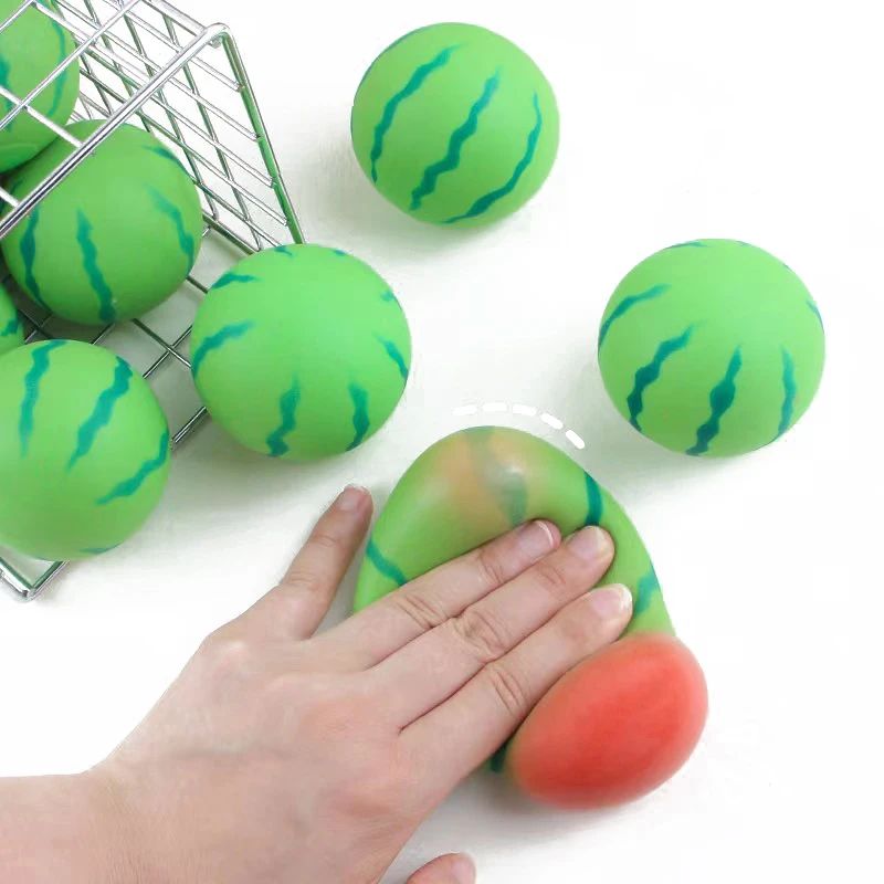 Summer Limited Color-changing Watermelon Pinch Le Vent Decompression Artifact Slow Rebound Decompression Pinch Toys