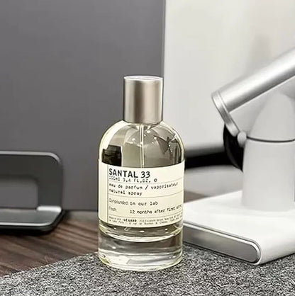 Perfume Unissex Santal 33, 100 ml, com Notas de Sândalo e Noz-Moscada