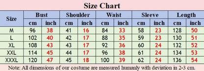 Japanese Style Maid Outfit Black White Long Dress Lolita Unisex Men Women Halloween Costume Uniform Full Set Adults Plus Size