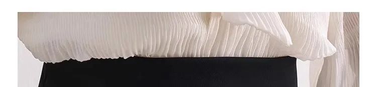 Plus Size High-waisted Slimming Black Draped Skirt Medium-length Umbrella Skirt For Women Thinning A- line Body Shaper