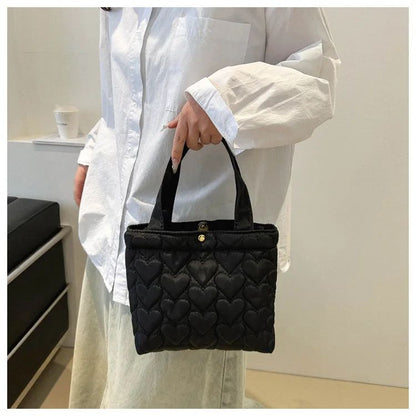 Puffer Shoulder Bag for Women Soft Down Cotton Padded Tote Handbag Purse Quilted Cross Body Bag Solid Color Bubbles Cloud Bag