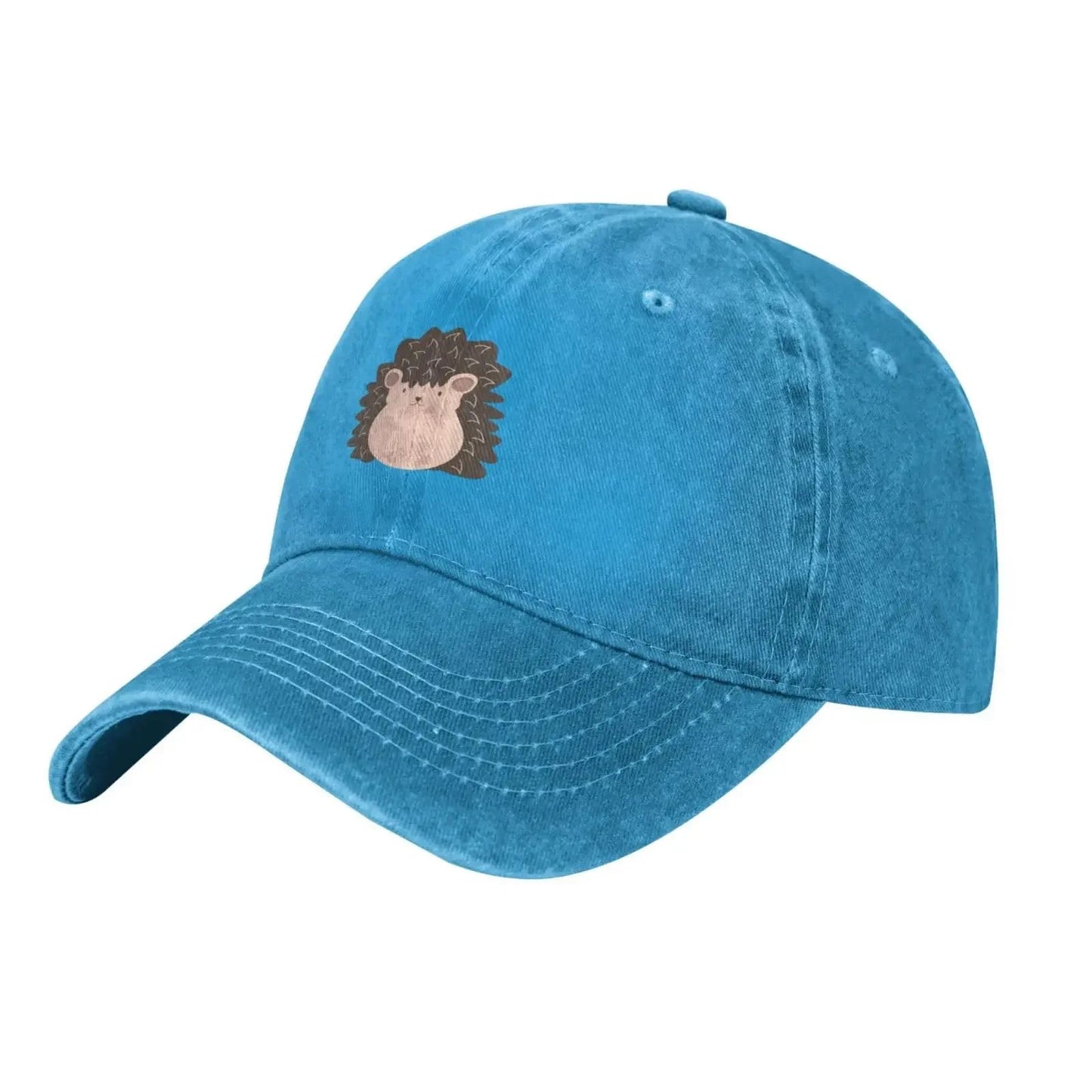 Cute Hedgehog Baseball Cap for Men Women Vintage Trucker Hats Dad Caps for Daily