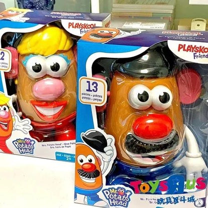 Disney Toy Story3 Clássico Sr. Cabeça de Batata Sra. Cabeça de Batata Boneco de Ação Presentes de Natal Coleção