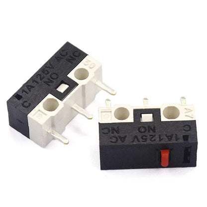 20Pcs 3 Pins Limit Switch SPDT Mouse Button Tact Switch 1A 125V Micro Switch for 3D Printer Parts Mouse Roller