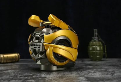 Alto-falantes Bluetooth Bumblebee Transformers Novo Desenho Animado Criativo Sem Fio Cartão Mini Externo Pequeno Acústica Megafone Echo Dot