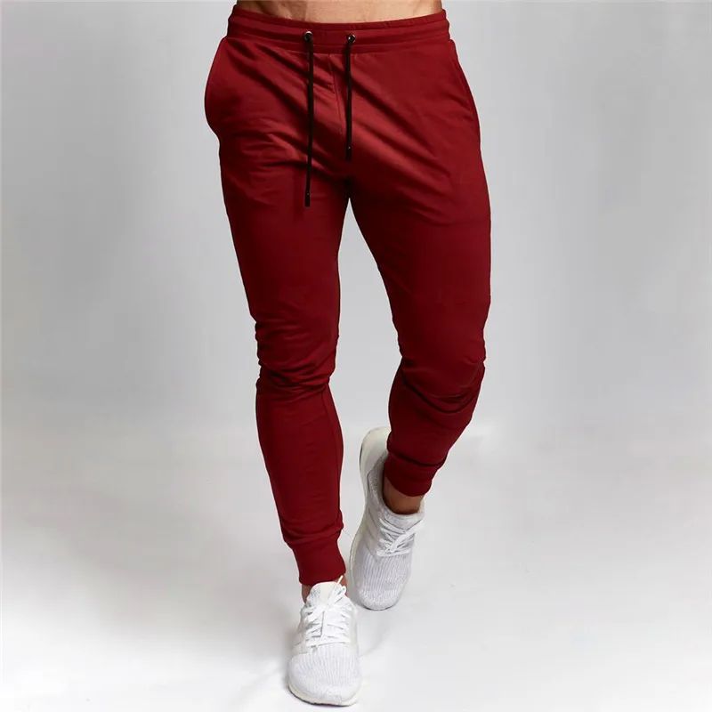 Calça Casual Masculina Moletom Jogger Tamanho Grande Cintura Elástica Esportiva Casual Calças Soltas Roupas Fitness Primavera Seção Fina