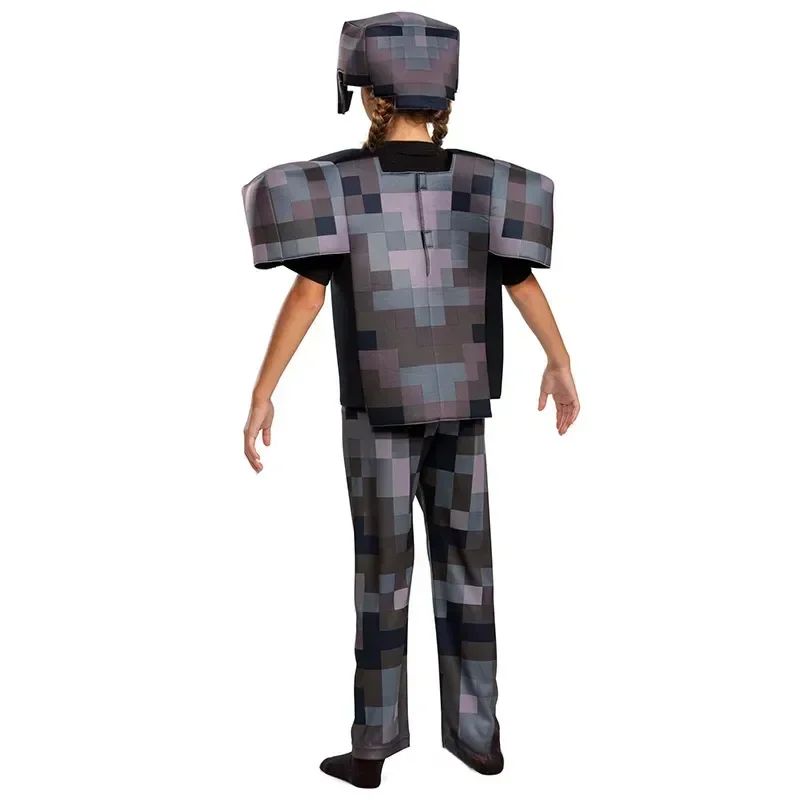 Game My World Role Play Holiday Party Pixel Costume Toy Mc Boys Girls Set Diamond  Christmas Gift Stage Costume