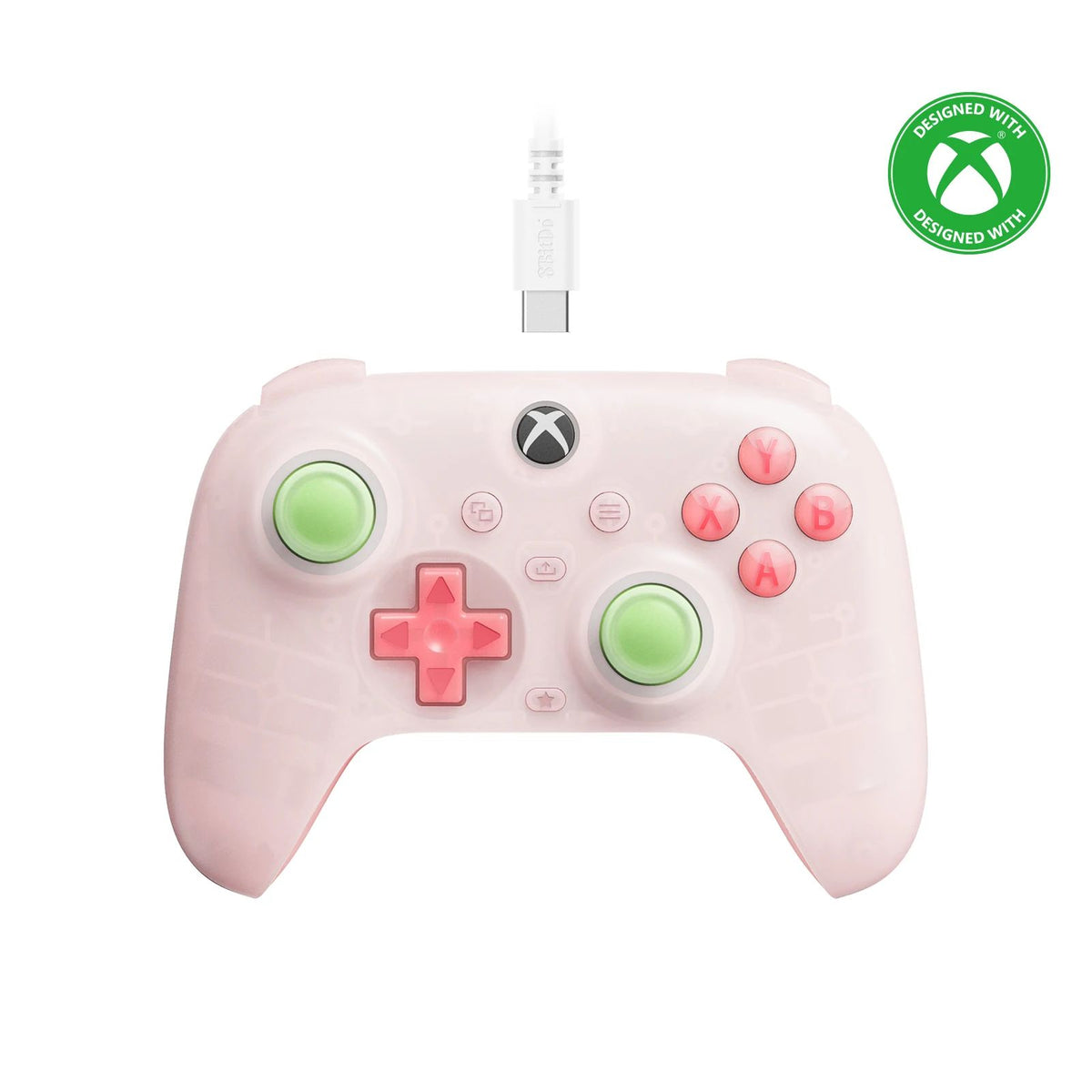 8BitDo Ultimate Mini Wired Controller with Game Pass Joystick for Xbox Series S/X, Xbox One, Windows 10/11 Gamepad Accessories