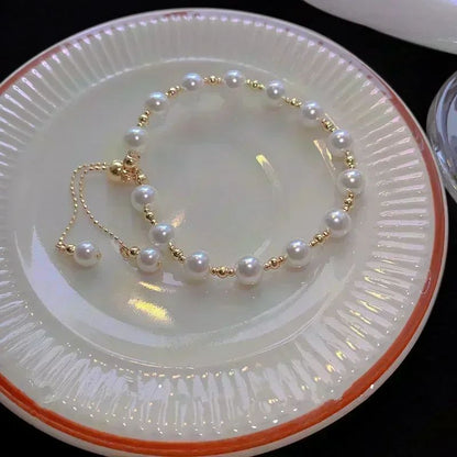 Pulseira de Tulipa de Opala Requintada com Zircônia para Mulheres Acessório Diário Personalizado da Moda Joias para Festas Presentes de Aniversário