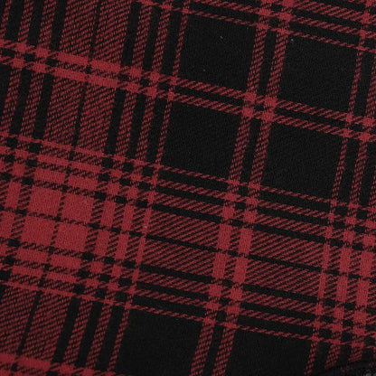 Punk Gothic Skirt Women Streetwear Harajuku Irregular Patchwork Red Plaid Skirt Hotsweet Y2k Clubwear Skirt