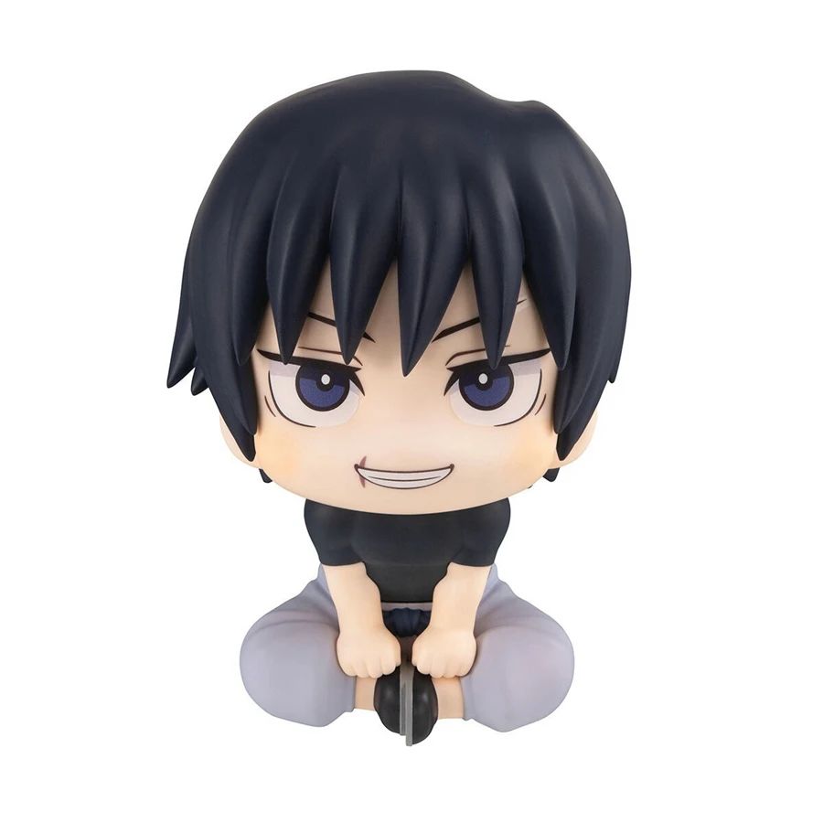 10cm Jujutsu Kaisen Anime Figure Look Up Versão Q Satoru Gojo/Geto Suguru Boneco de Ação Fushiguro Toji/Okkotsu Yuta Estatueta
