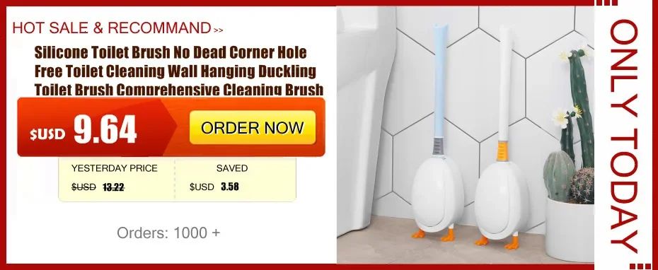 Escova de Silicone para Vaso Sanitário Acessórios WC Escova WC Sem Cantos Mortos Limpeza Doméstica Cerda Macia Artefato Banheiro Toucadores