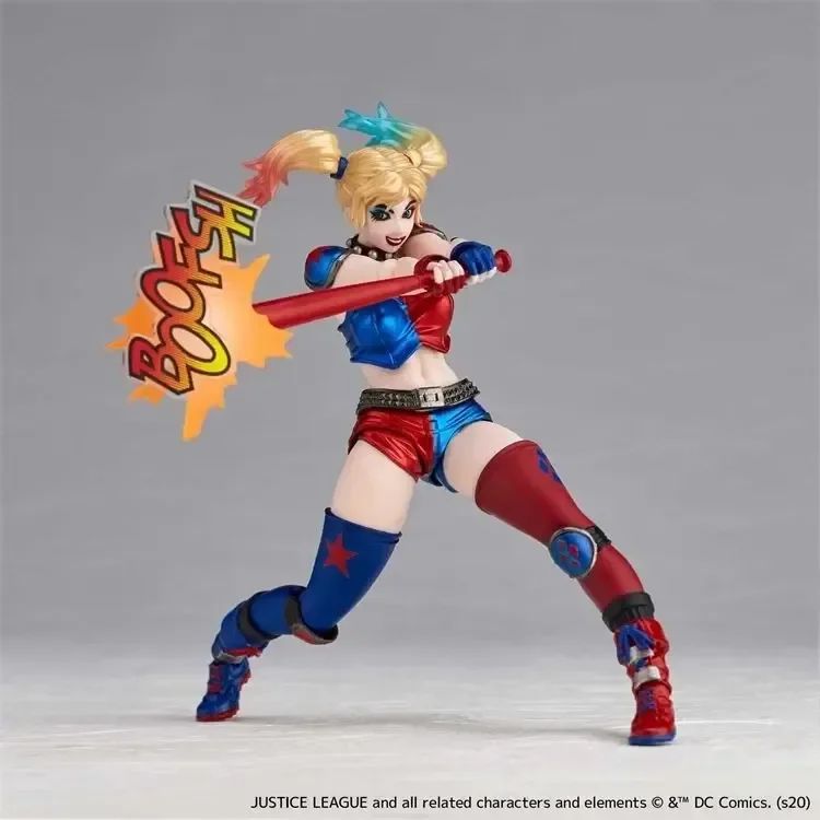 Boneco de Ação Harley Quinn de 15cm, Harley Quinn do Coringa Yamaguchi, Articulado, Modelo Harleen Quinzel, Brinquedos de Coleção em PVC