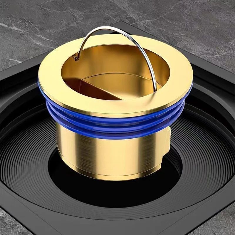 Toilet Shower Copper Floor Drain Core Anti Odor and Insect Repellent Device Springboard Self Sealing Core Bathroom Accessories