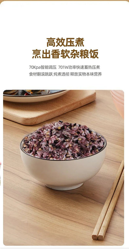 220V Effortlessly Cook Delicious and Nutritious Meals with Changli Electric Pressure Cooker AI