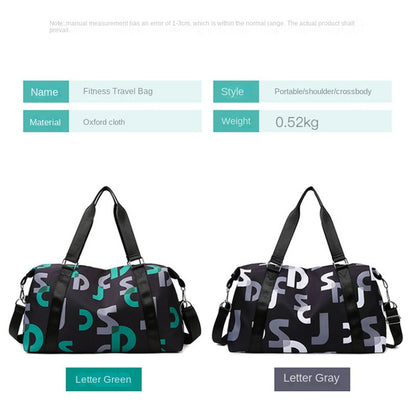 Sports and fitness bag, dry and wet separation, swimming bag,  short distance storage, travel light luggage bag