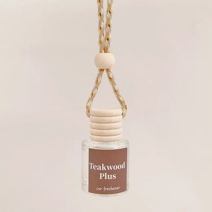 Universal Car Essential Oil Diffuser Air Freshener Hanging Perfume Bottle Auto Interior Rearview Mirror Ornament Hanging Pendant