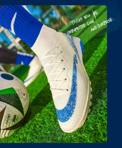 Men Soccer Shoes Society Professional Soccer Cleats Adult Fast Turf Training Football Shoes Outdoor Futsal Football Field Boots