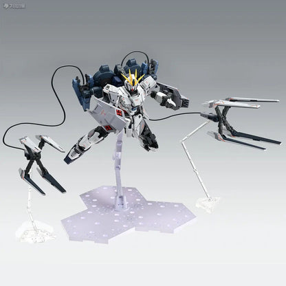 BANDAI Original MG Network Limited Edition Series Gundam Narrative Unit B Ver.Ka Anime Figure Assembly Toys Collectible Model
