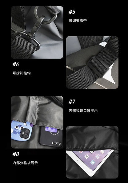 2026 style handheld travel bag, large-capacity sports and fitness bag, lightweight luggage storage bag