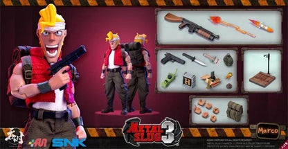 In Stock TUNSHI Studio Original SNK Model Official Metal Slug 3 Marco Tarma Clark Still RALF JONES Rebel Soldier 1/12 Mecha Toy