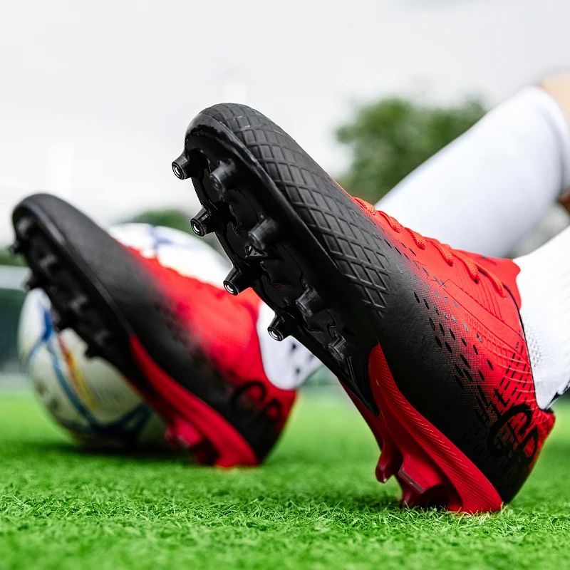New Men Football Boots High-quality Non-Slip Outdoor  Futsal Soccer Shoes Grass Sneakers Cleats Match Indoor Hot-selling FG/TF