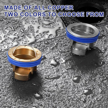 Toilet Shower Copper Floor Drain Core Anti Odor and Insect Repellent Device Springboard Self Sealing Core Bathroom Accessories