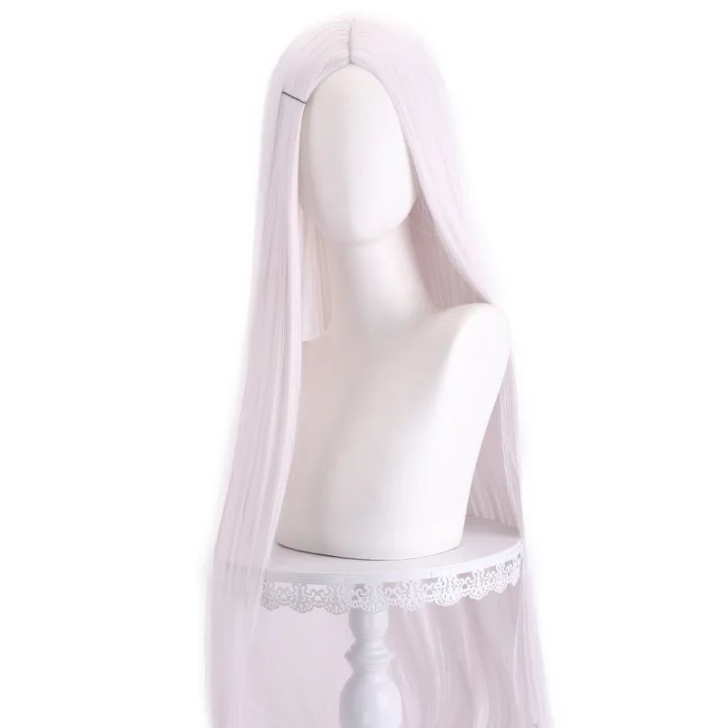40 Polegadas 24 Estilos Peruca Cosplay Longa Lisa Divisão Central Loiro Rosa Vermelho Roxo Perucas de Cabelo Sintético Resistentes ao Calor