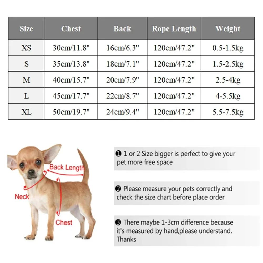 Conjunto de Coleira, Arnês e Chapéu de Sol para Animais de Estimação - Desenho Animado, Gato Fofo, Fantasia de Cachorro, Colete, Corda e Boné para Gatos e Cães Pequenos, 3 Peças, Artigos para Animais de Estimação ao Ar Livre