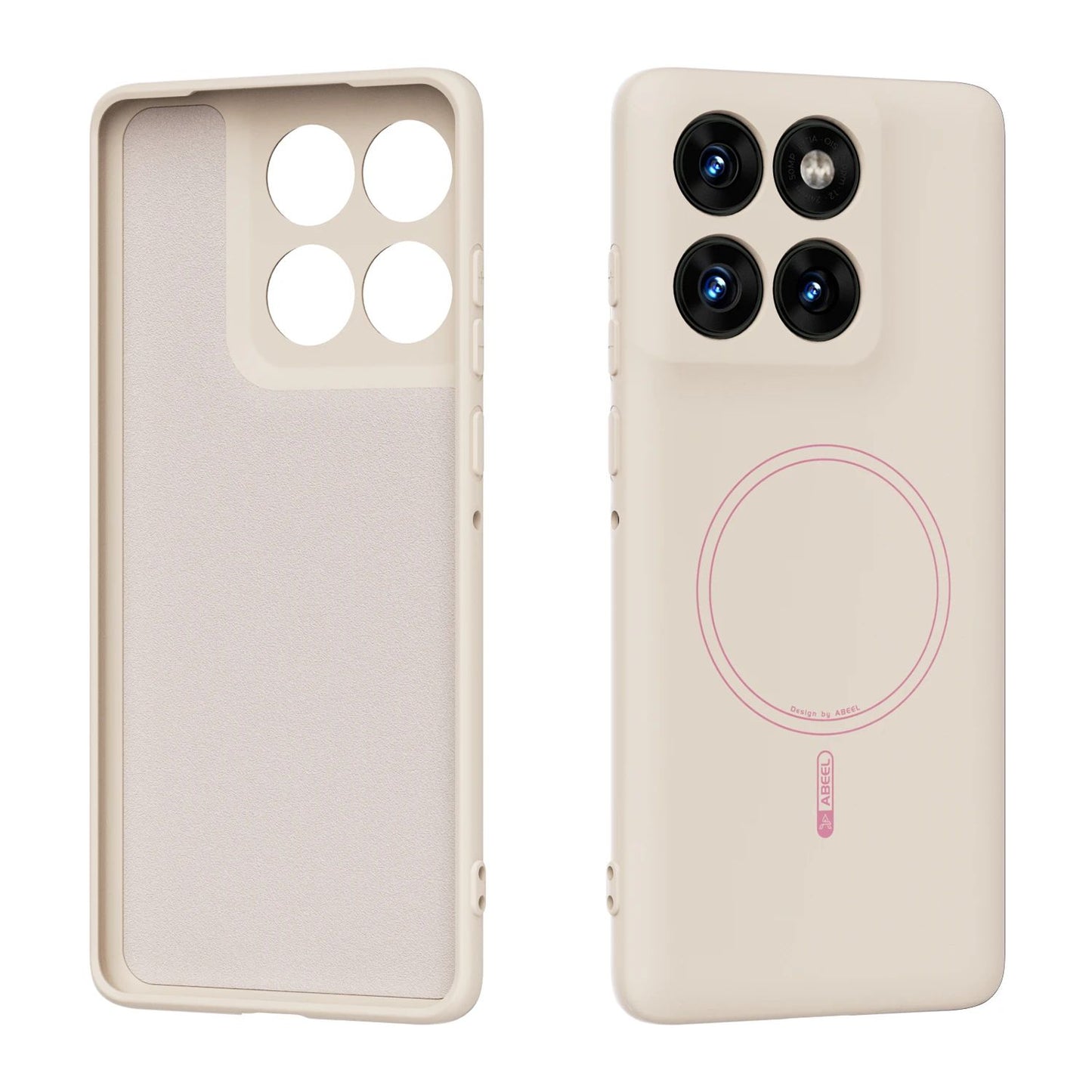 For Motorola Moto Edge 60S 60 Pro Phone Case Hand Feel Liquid Silicone Magsafe Magnetic Soft Mobile Phone Cover