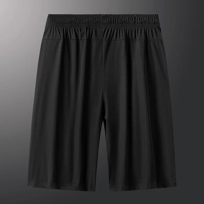 Men Plus Size Casual Shorts 6XL 7XL Big Size Gym Shorts Men Ice Silk Stretchy Summer Beach Short Pants Quick Dry Breathable