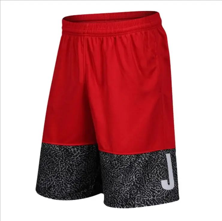 Fashion Men Basketball Sport Shorts Gym Quick Dry Workout Shorts Male Soccer Exercise Hiking Running Loose Breathable Shorts