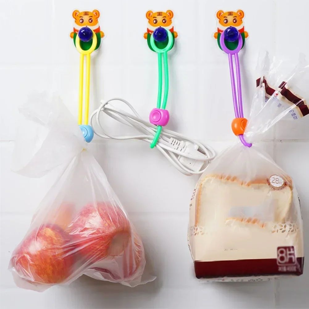 1/10pcs Portable Multifunctional Bag Storage Sealing Clips Snack Grain Preservation Snack Sealing Clips for Home Kitchen Office