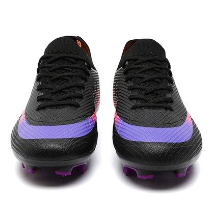 Men Football Shoes Cleats Outdoor Grass Society Training Match Football Field Boots Resistant Studded Soccer Shoes Sport Wear