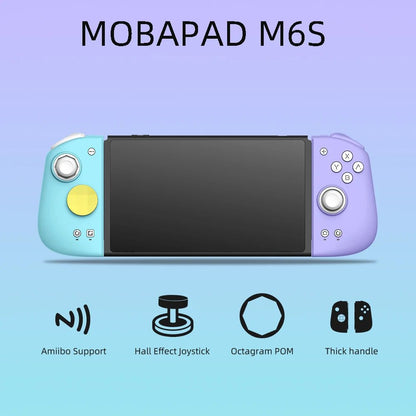 MOBAPAD M6 Gemini Bluetooth Wireless Gaming Controller with Sensing Joystick Gamepad for Nintendo Switch / Switch OLED