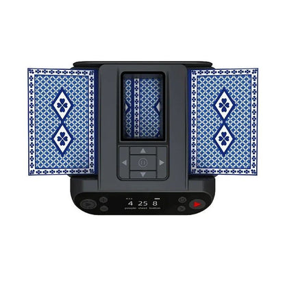 360° Rotating Automatic Card Shuffle Dealer Machine 2 In 1 Playing Cards Shuffling Dealing Tool Party Games Poker Device