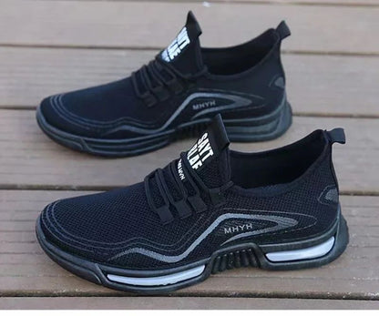 Tênis Masculino Slip-on Fashion Tênis Esportivo Masculino para Corrida Respirável para Academia Treino Caminhada Tênis Antiderrapante para Exercício