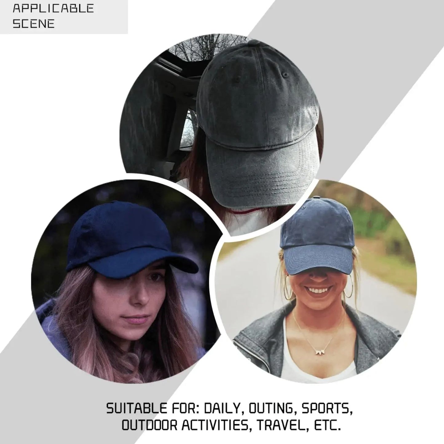 Boné de Caminhoneiro Feminino e Masculino "Feeling Kinda Idgaf Today" Bonés de Sol Bonés de Beisebol Presentes para Homens Esportes ao Ar Livre