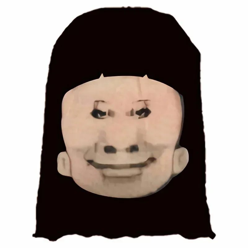 Cosplay 3D Printed Mask Stretch Mesh Full Face Mask Men Women Role Play Headdress Hip Hop Fashion Balaclava Headdress