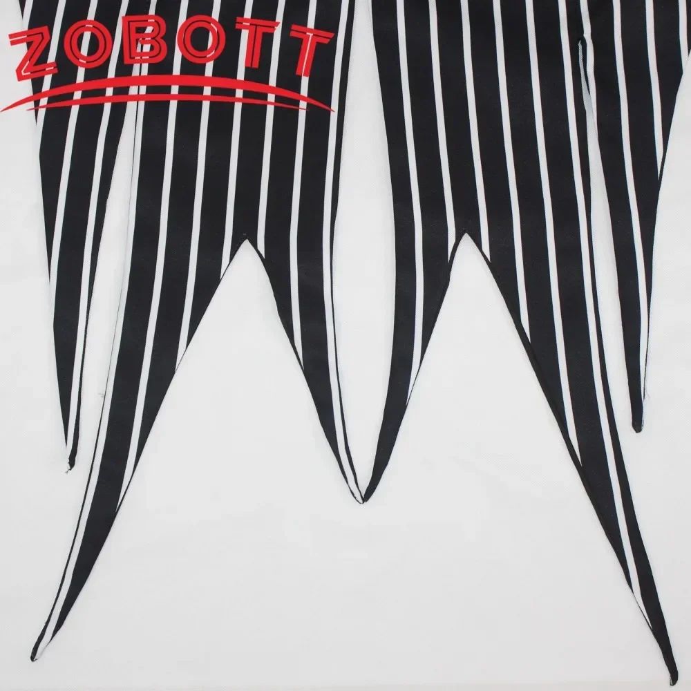 Anime Jack Skellington Cosplay Costume for Adult The Nightmare Before Christmas Jack Uniform Clothes Suit Halloween Costumes