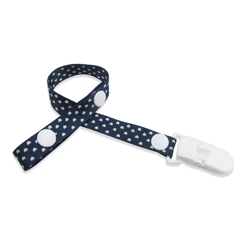 1pc Baby Pacifier Clip Chain: Soft material with cute design, secure clip prevents loss, guards baby's happy moments