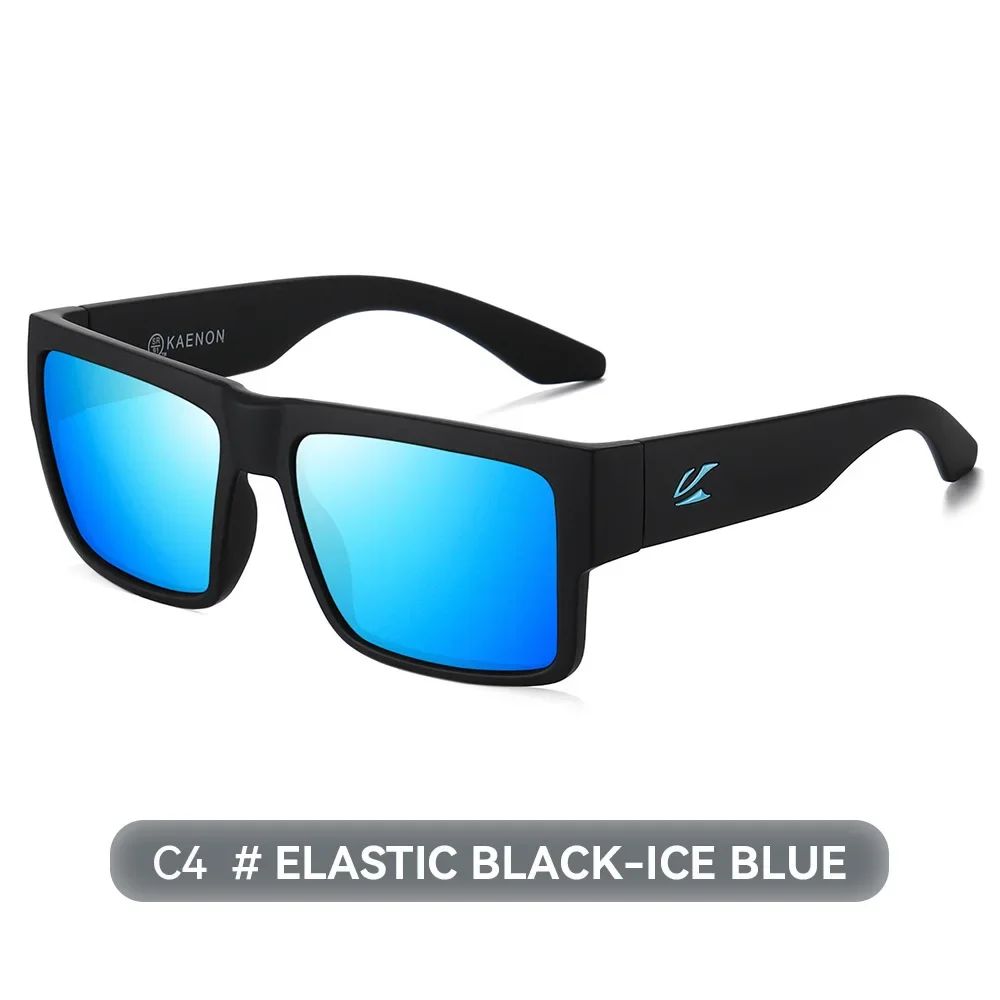 KAENON Fashion Square Versatile Polarized Sunglasses Men Women Sports Fishing Driving Sun Glasses UV400 Eyewear
