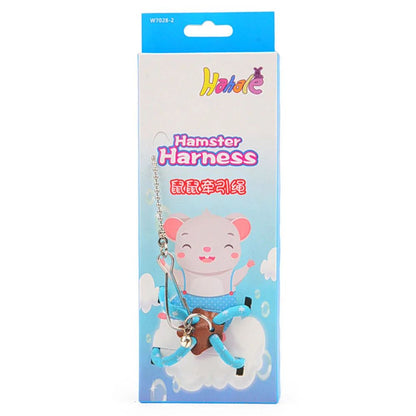 Pet Adjustable Soft Harness Bell Leash Set Mouse Hamster Ferrets Rat Pet Pig Leash Hamster Harness Rope Anti-bite Pet Walking