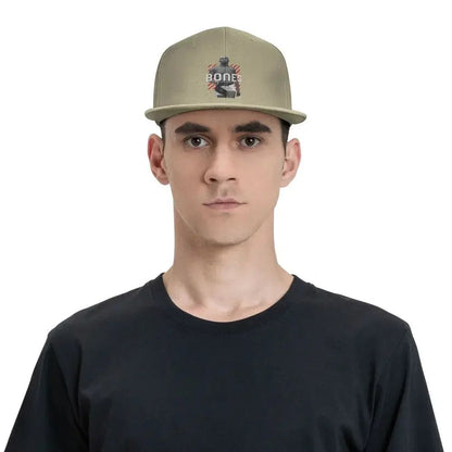 Boné de beisebol ajustável hipster engraçado Jon Jones The Bones Snapback Cap