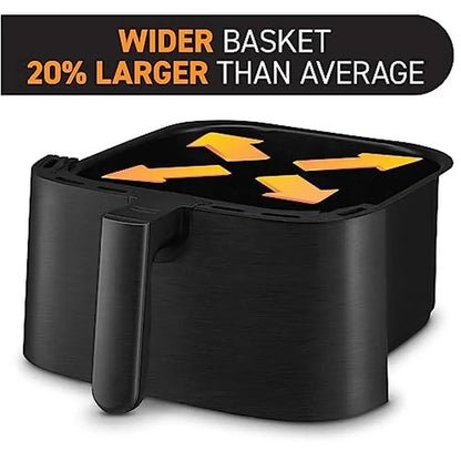 Fritadeira Air Fryer Forno Digital 7 Quart XL 12 Predefinições de Cozedura 1700w de Potência Fritadeira Multifuncional Batatas Fritas Asas de Frango
