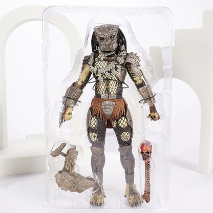 Filme Clássico NECA Ultimate Series Predador 7" Caçador da Selva vs Ovos Alienígenas PVC Boneco Articulado Colecionável