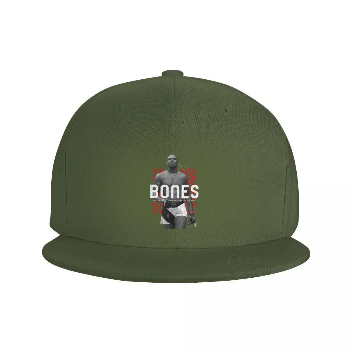 Boné de beisebol ajustável hipster engraçado Jon Jones The Bones Snapback Cap
